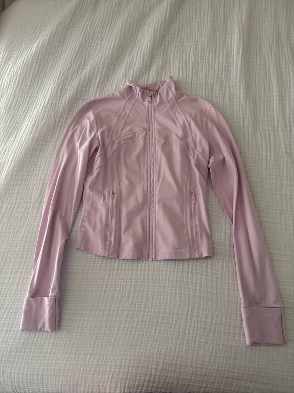 lululemon athletica Light Pink Zip-Up define Jacket